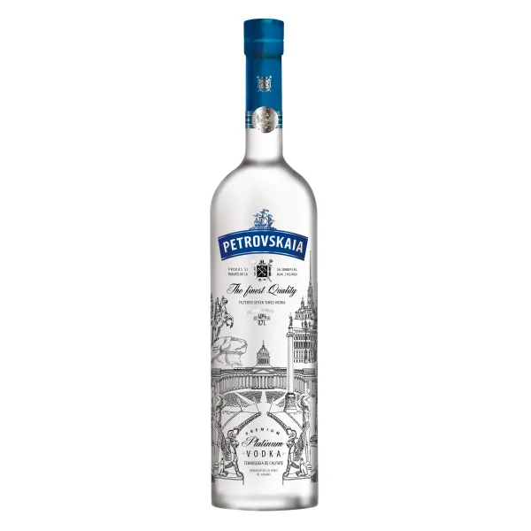 Vodca Zernoff Petrovskaia Premium Platinum 1 L - image 1