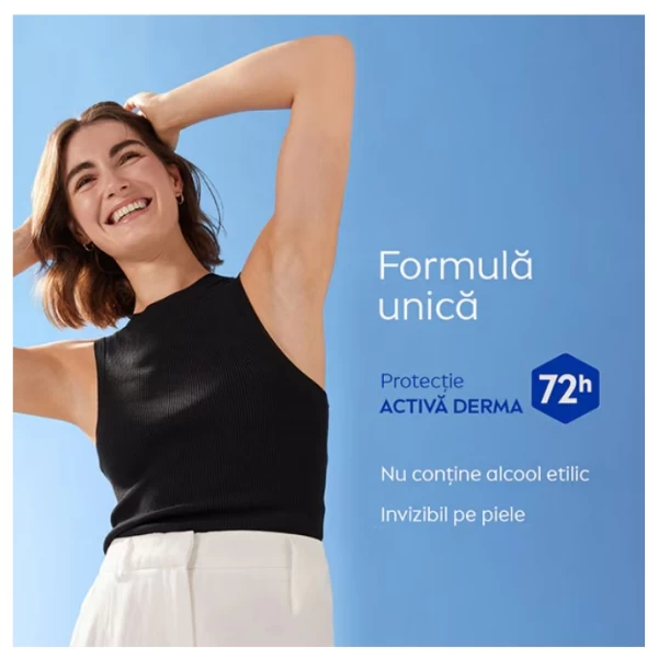 Nivea Дезодорант-стик Black&White Silky Smooth, Fresh, 50 мл - image 4