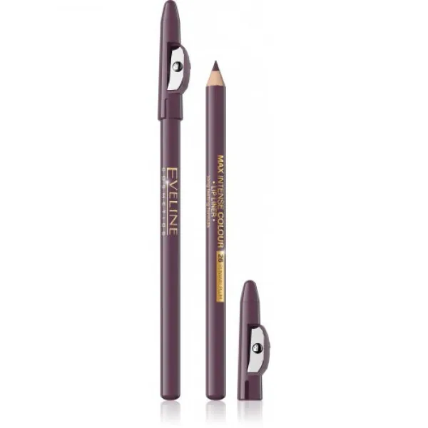 Eveline Карандаш для губ Cosmetics Intense Colour 26 Runway plum - image 1
