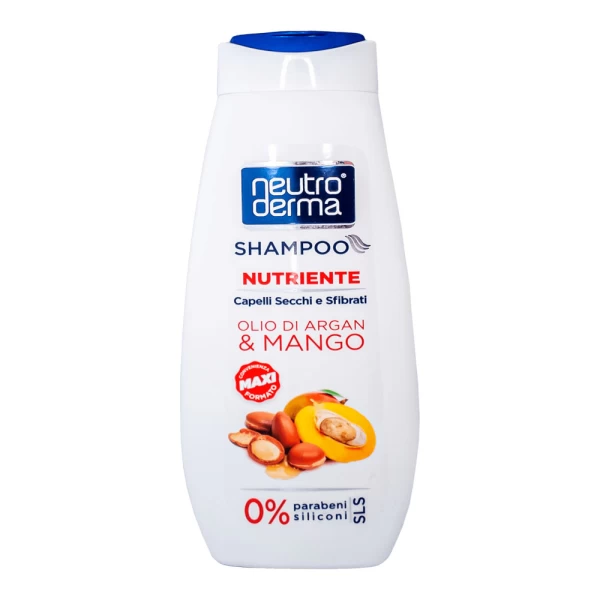 NeutroDerma Sampon 500 ml Ulei de Argan & Mango - image 1