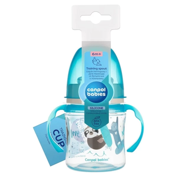Canpol cana de învățare "animals" 120 ml - image 1