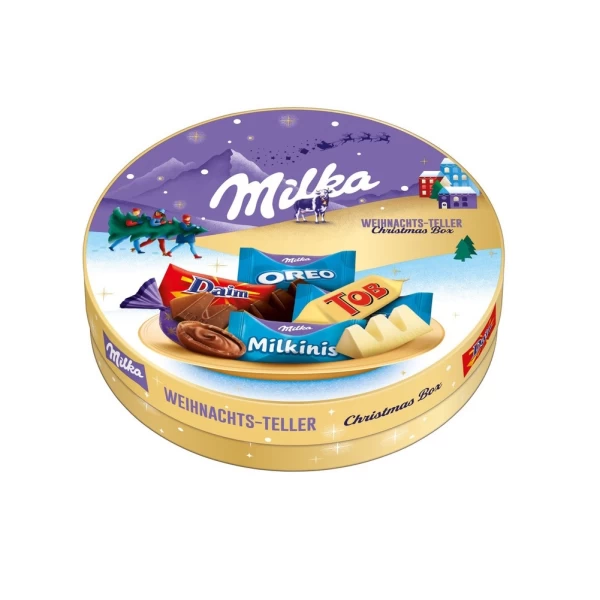 Milka Новогодний подарок Друзья Рождественская 196г - image 1