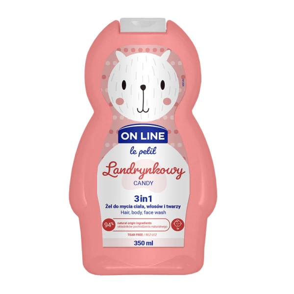 On Line Kids Sampon-gel 350ml 3in1 Candy - image 1