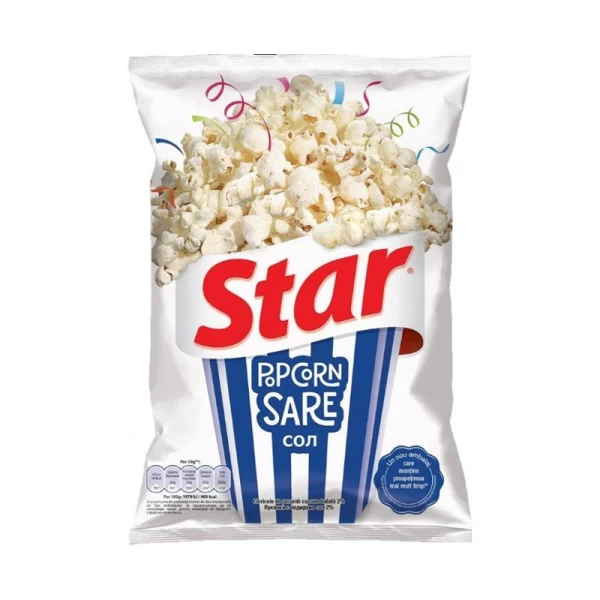 Star Поп корн 80 г Соль - image 1