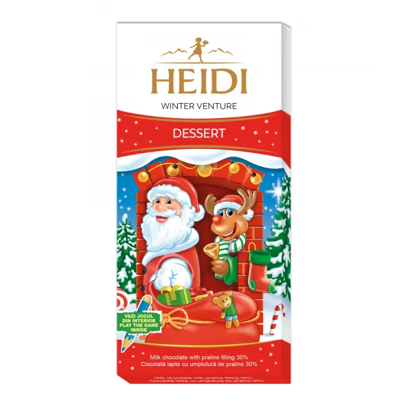 Heidi Шоколад 90г молочный Санта Клаус - image 1