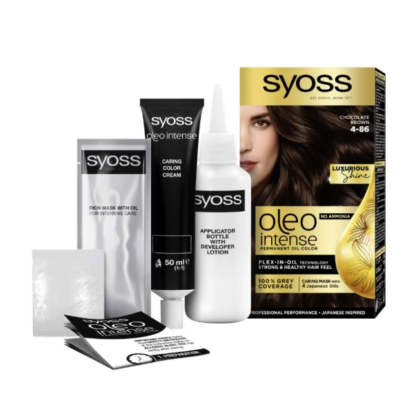 Крем-краска Syoss Oleo Intense 4-86 Шоколад - image 2