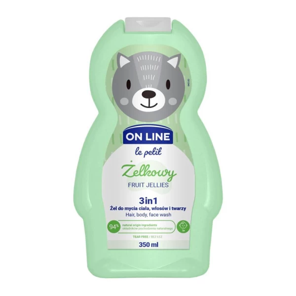 Шампунь-гель детский On Line Le petit 3in1 Fruit jellies 350 мл - image 1