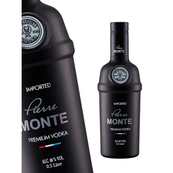 Pierre Monte Vodca premium Black 0,5l - image 2