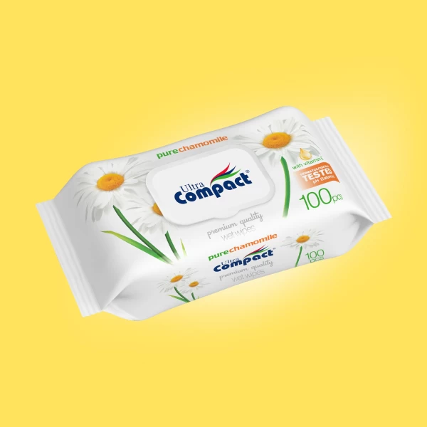 Ultra Compact Servetele umede Chamomile 100 buc - image 2