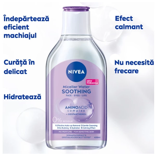Nivea Apa Micelara pentru ten sensibil 400 ml - image 2
