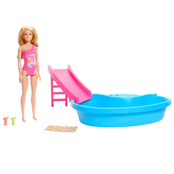 Игровой набор Barbie Отдых у бассейна - image 4