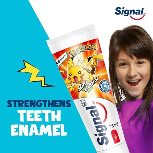 Signal Pasta de dinti pentru copii Junior mild mint, 7 ani 75 ml - image 2