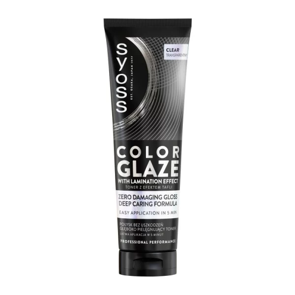 Syoss Тонирующий тонер для волос Color Glaze, бесцветный, 130 мл - image 1