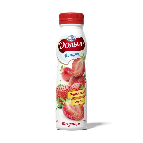 Dolce Iaurt de baut cu capsuni 2,5% 290 g - image 1