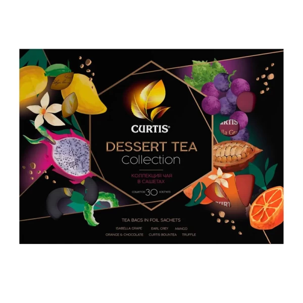 Набор чая Curtis Dessert Tea Collection в пакетиках 1,95 г х 30 шт - image 1