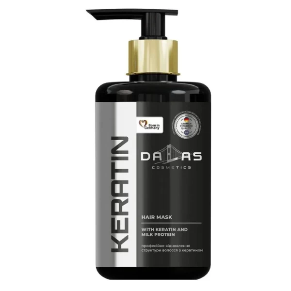 Dallas Маска дволос 900мл Keratin с дозатором - image 1