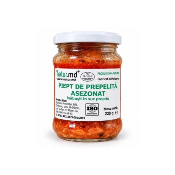 Darurile prepelitei Piept de prepelita asezonat 230 g - image 1