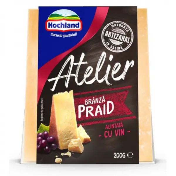Hochland Branza Praid cu vin maturata in salina 200g - image 1