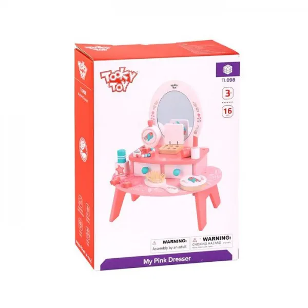 Jucarie set de frumusete din lemn pentru fete T098A - image 1