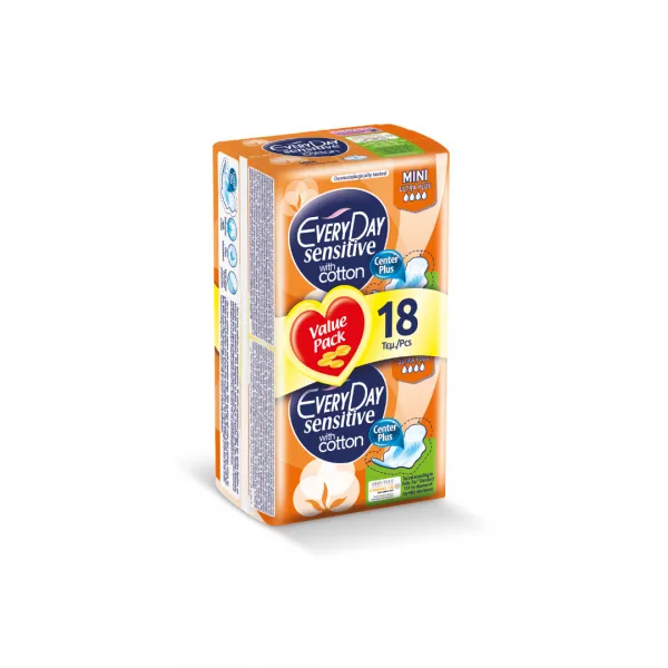 Everyday Absorbante Ultra Plus Sensitive mini 18 buc - image 2