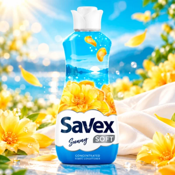 Кондиционер для белья Savex Soft Sunny 2 л - image 2
