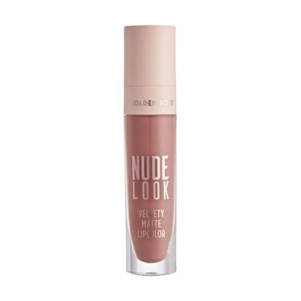 Golden Rose Матовая помада Nude Look Velvety 02 Peachy Nude - image 1