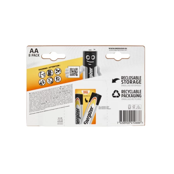 Батарейка АА Alkaline Power Energizer 8 шт - image 2