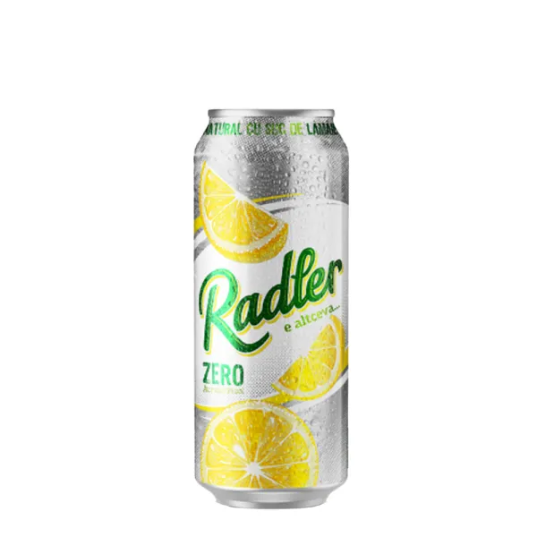 Radler Natural cu suc de Lamaie 0.5L Doza fara alcool - image 1