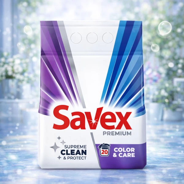 Savex Detergent automat 2 kg Premium Color & Care - image 2