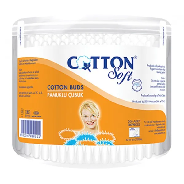 Coton Soft Ватные палочки 300 шт. - image 1