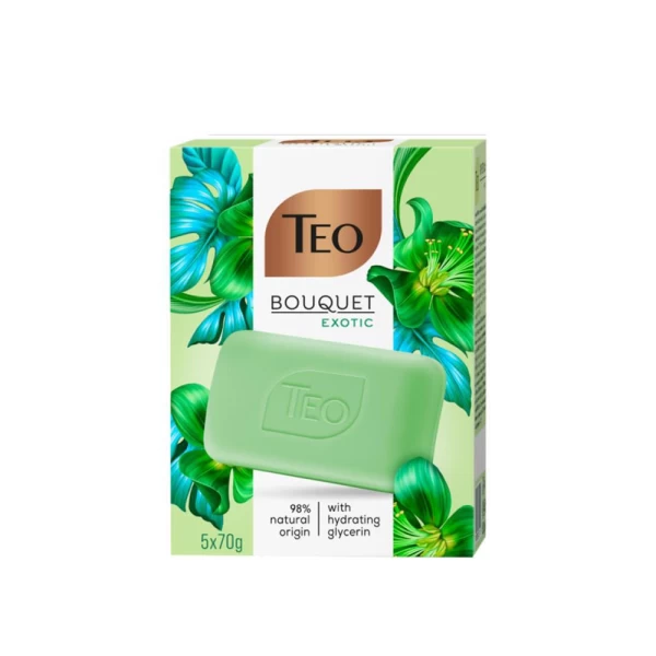 TEO Мыло туалетное 5*70 gr Exotic - image 1