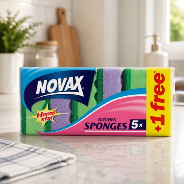Novax Burete pentru vesela 5+1 buc 0962 - image 2