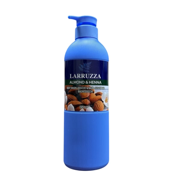 Larruzza gel de dus 650 ml migdale si hena - image 1