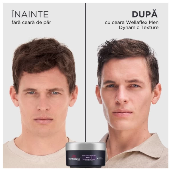 Wellaflex Men Matte Paste Clay 75 ml - image 3