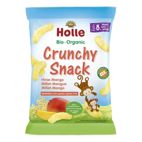 Holle Bio Organic gustare de mei si mango 25g (8 luni+) - image 1