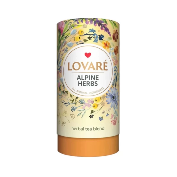 Lovare Ceai 80 g verde Alpine Herbs, maces, plante si petale de flori - image 1