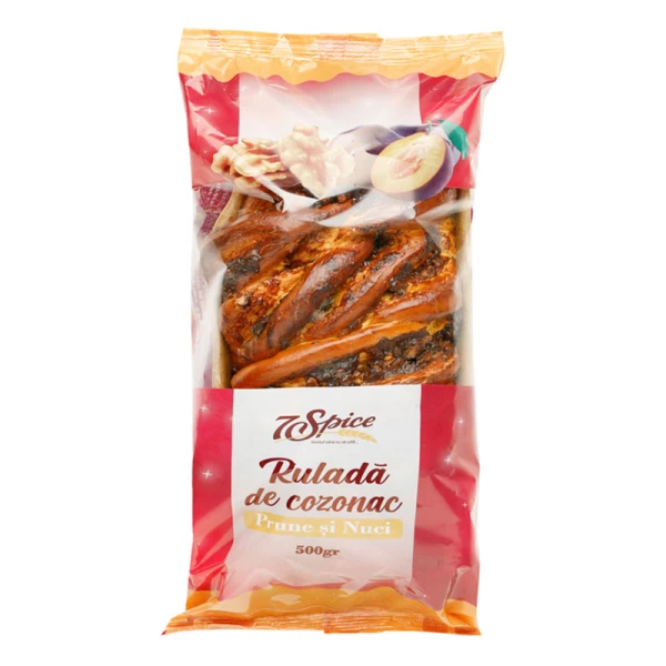 Sapte Spice Rulada de cozonac cu gem de prune si nuci 500g - image 1