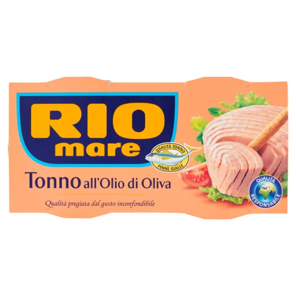 Rio Mare Тунец в оливковом масле 2x160г - image 1
