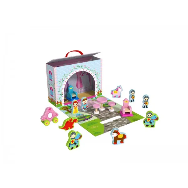 Jucarie cutie cu figurine-Printesa TY202 - image 4