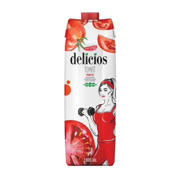 Delicios томатный сок 1л без сахара - image 1