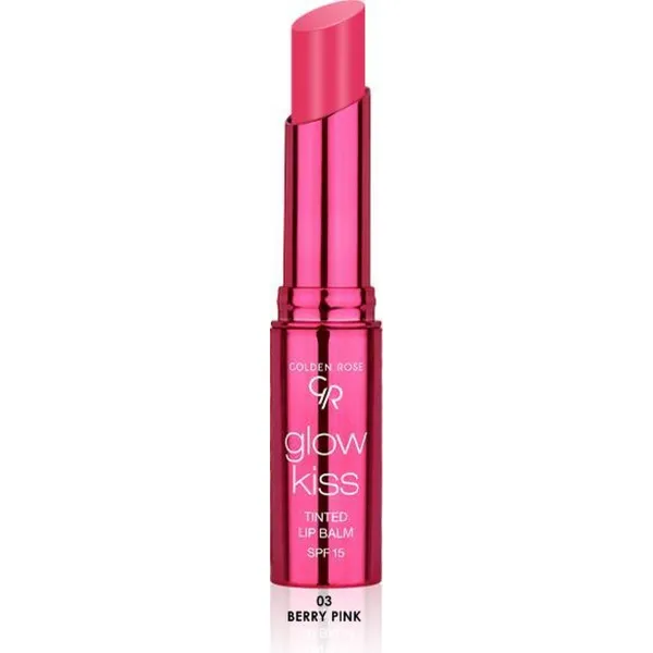 Golden Rose Balsam de buze glow kiss tinted 03 berry 3gr - image 1
