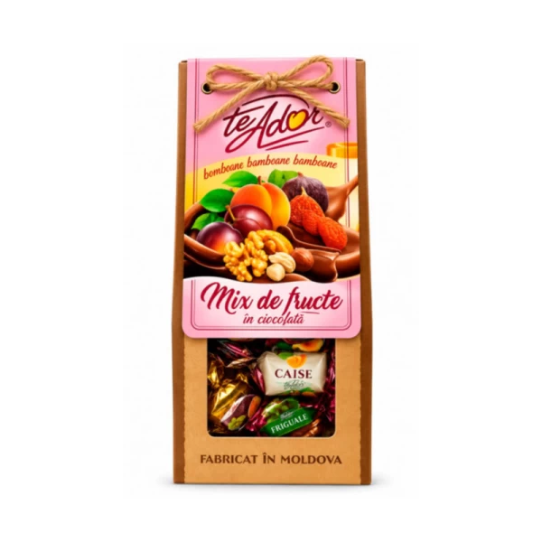 Bomboane Te Ador Mix de fructe in ciocolata 220g - image 1