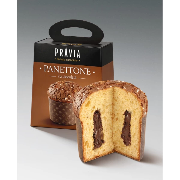 Milina Cozonac Panettone cu umplutura de ciocolata 800 g - image 2