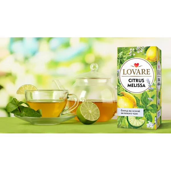 Lovare Ceai 24 pak verde Citrus Melissa - image 3