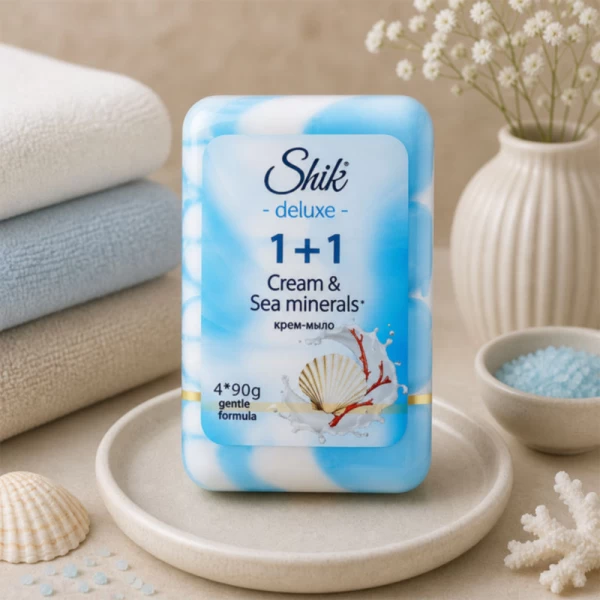Shik мыло Deluxe Крем & Морские минералы 4x90 г - image 2