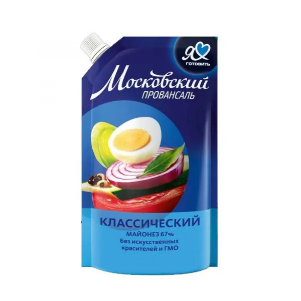 Майонез Московский Провансаль 67% 700мл - image 1