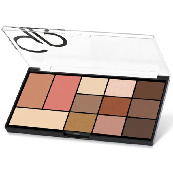 Golden Rose Палетка для макияжа City Style Face & Eye Palette №02 - image 1