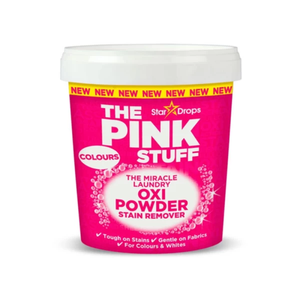 Пятновыводитель для цветных тканей The Pink Stuff 1 кг - image 1