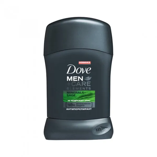 Dove Антиперспирант-стик 50 мл Мужчины Минералы и мудрецы - image 1
