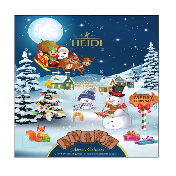 Heidi Ciocolata cu lapte Advent Calendar 110g - image 1